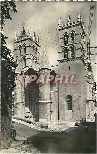 Moderne Karte Montpellier La Cathedrale