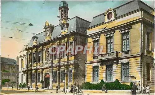 Cartes postales moderne Troyes L'Hotel de Ville (Facade) Velo Cycle