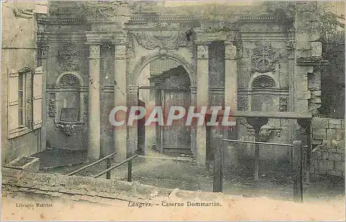 Cartes postales Langres Caserne Dommartin