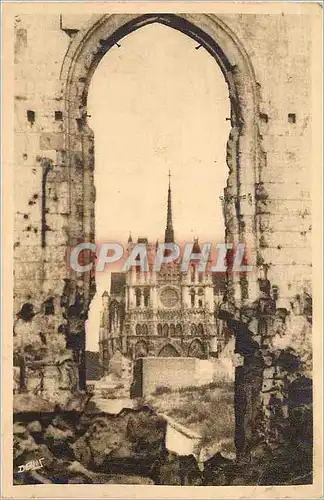 Cartes postales Amiens La Cathedrale Vue prise de la Chapelle des Soeurs Grises
