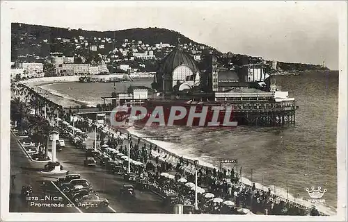 Cartes postales moderne Nice Promenade des Anglais Automobile