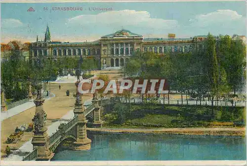 Cartes postales Strasbourg L'Universite
