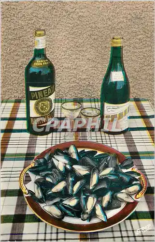 Cartes postales moderne Le Plat de Moules
