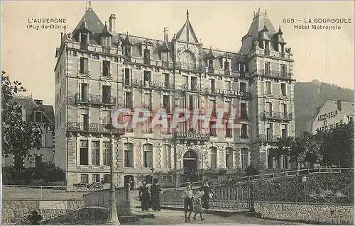 Ansichtskarte AK La Bourboule L'Auvergne (Puy de Dome) Hotel Metropole Enfants