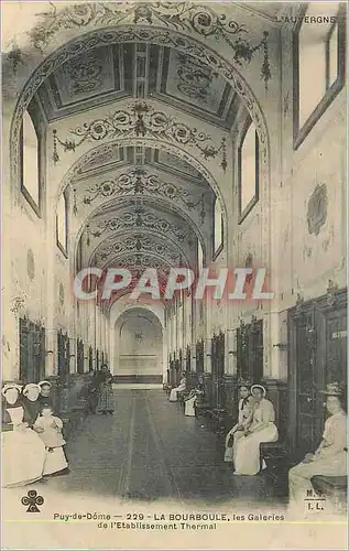 Ansichtskarte AK La Bourboule Puy de Dome Les Galeries de l'Etablissement Thermal