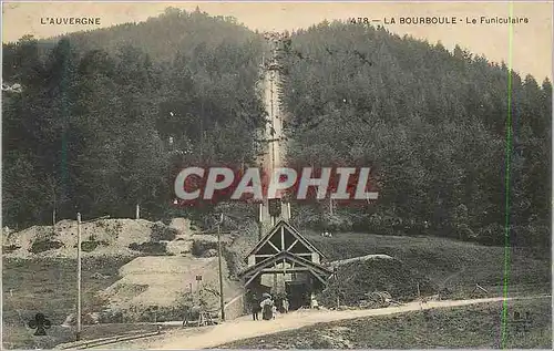 Ansichtskarte AK La Bourboule L'Auvergne Le Funiculaire