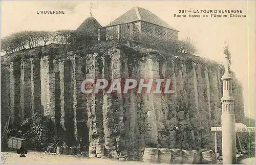 Cartes postales La Tour d'Auvergne Roche Basse de l'Ancien Chateau