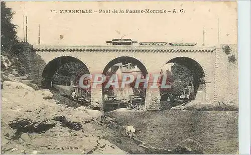 Cartes postales Marseille Pont de la Fausse Monnaie