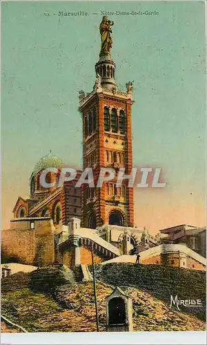 Cartes postales Marseille Notre Dame de la Garde