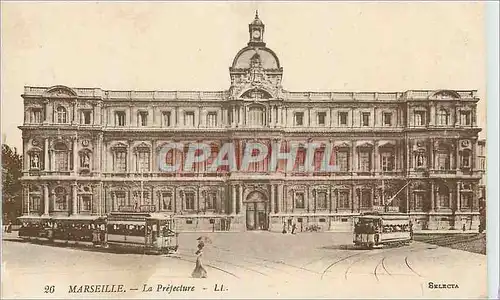 Cartes postales Marseille La Prefecture Tramway