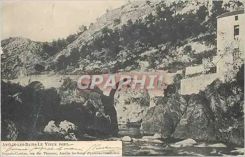 Cartes postales Amelie les Bains Vieux Pont