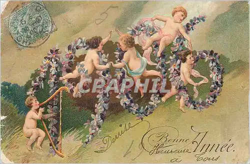 Cartes postales Bonne Annee Anges