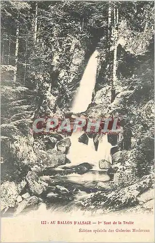 Cartes postales Au Ballon d'Alsace Ier Saut de la Truite