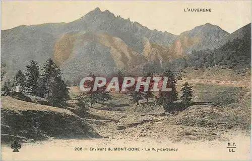 Ansichtskarte AK Environs de Mont Dore Le Puy de Sancy L'Auvergne