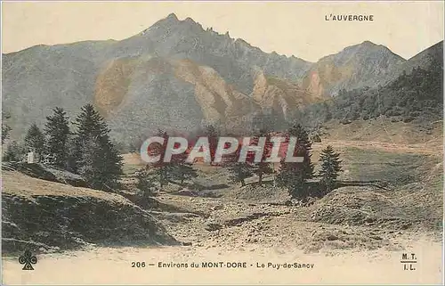 Cartes postales Environs de Mont Dore Le Puy de Sancy L'Auvergne