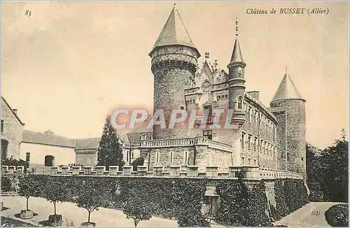 Cartes postales Chateau de Busset (Allier)