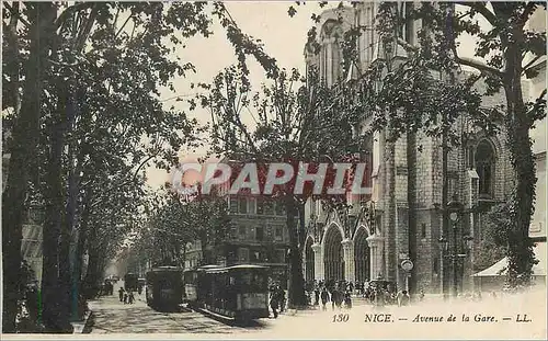 Cartes postales Nice Avenue de la Gare Tramway