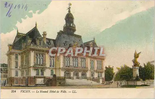 Cartes postales Vichy Le Nouvel Hotel de Ville