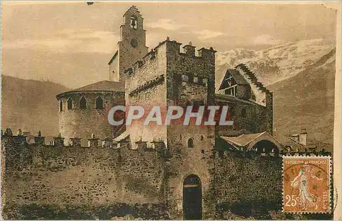 Cartes postales Luz Saint Sauveur Les Pyrenees Les Beaux Paysages de France Eglise des Templiers