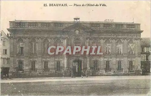 Cartes postales Beauvais Place de l'Hotel de Ville