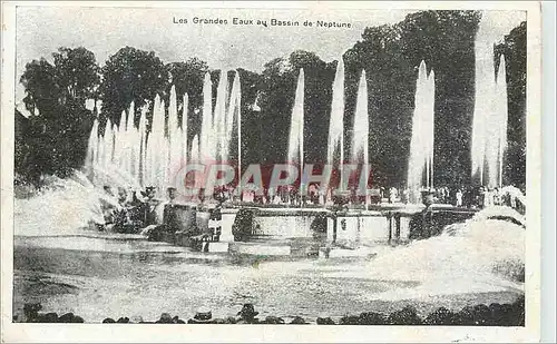 Ansichtskarte AK Les Grandes Eaux au Bassin de Neptune