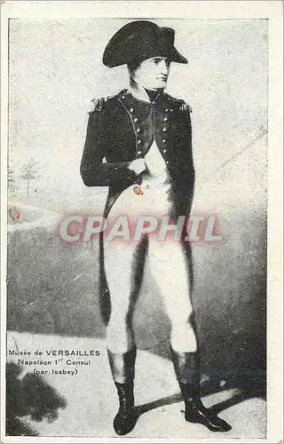 Ansichtskarte AK Musee de Versailles Napoleon Ier Consul (par Isabey)