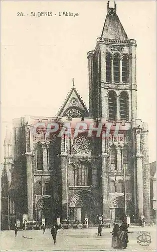 Cartes postales St Denis l'Abbaye