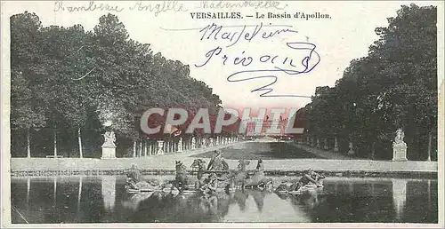 Ansichtskarte AK Versailles Le Bassin d'Apollon