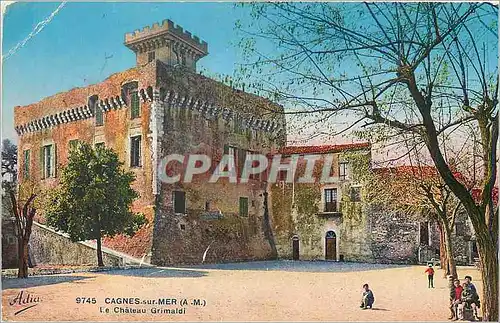 Cartes postales Cagnes sur Mer (A M) Le Chateau Grimaldi