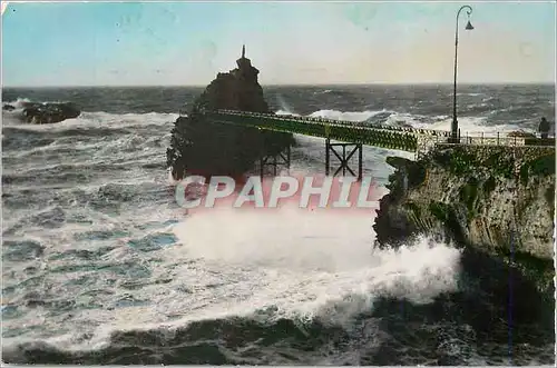 Cartes postales moderne Biarritz Le Rocher de la Vierge