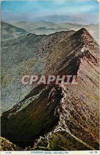 Cartes postales moderne Striding Edge Helvellyn