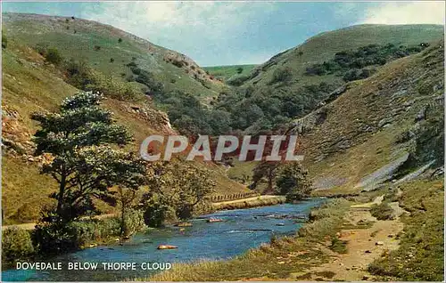 Cartes postales moderne Dovedale Below Thorpe Cloud