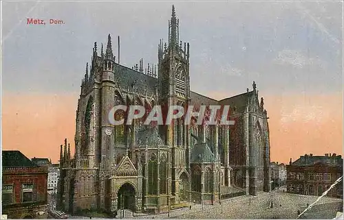 Cartes postales Metz Dom