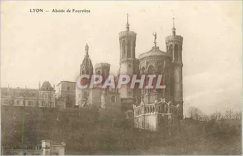 Cartes postales Lyon Abside de Fourviere