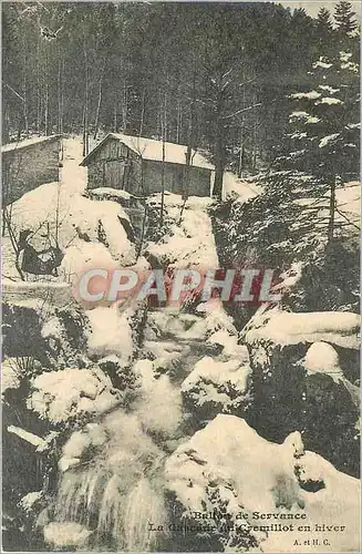 Ansichtskarte AK Ballon de Servance Cremillot en Hiver