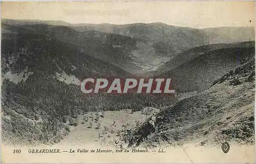 Cartes postales Gerardmer La Vallee de Munster vue du Hohneck