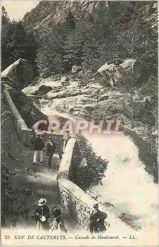 Cartes postales Env de Cauterets Cascade de Mauhourat