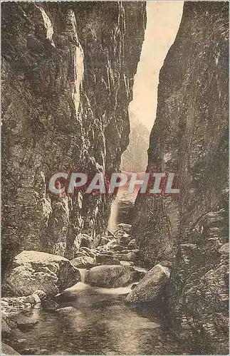 Ansichtskarte AK Env de Luchon Vallee du Lys La Rue d'Enfer