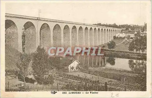 Ansichtskarte AK Limoges Le Viaduc