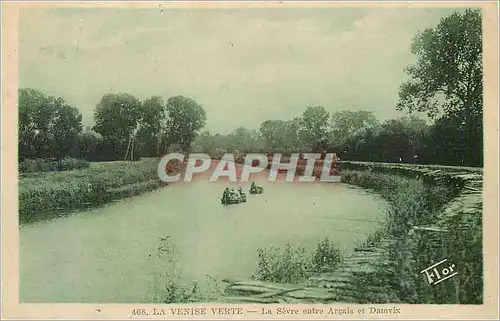 Cartes postales La Venise Verte La Sevre entre Arcais et Damvix