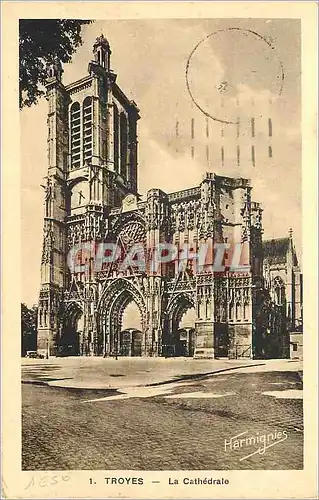 Cartes postales Troyes La Cathedrale