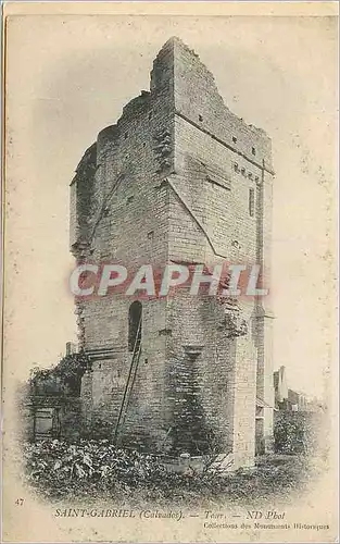 Cartes postales Saint Gabriel (Calvados) Tour