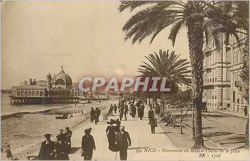 Ansichtskarte AK Nice Promenade du Midi et le Casino de la Jetee