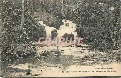 Ansichtskarte AK Environs de Potigny Les Cascades au Mont Joly