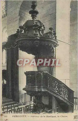 Ansichtskarte AK Perigueux Interieur de la Basilique La Chaire