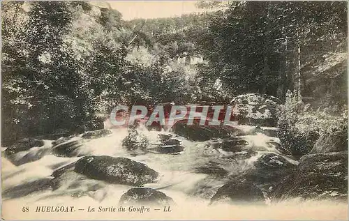 Cartes postales Huelgoat La Sortie du Gouffre