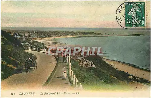 Cartes postales Le Havre Le Boulevard Felx Faure