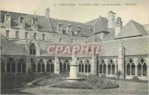 Cartes postales Treguier Le Cloitre vue d'Ensemble
