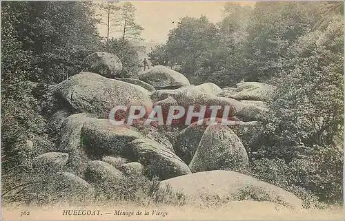 Cartes postales Huelgoat Menage de la Vierge