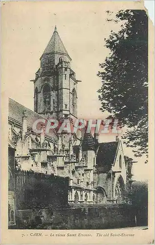 Cartes postales Caen Le Vieux Saint Etienne